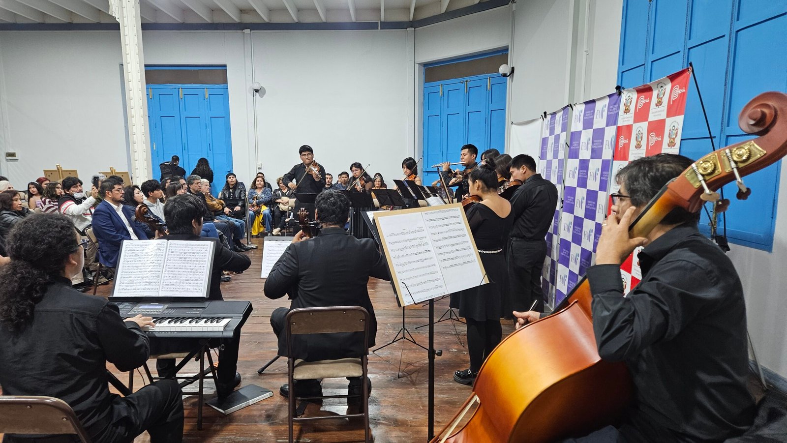 Orquesta juvenil de Tacna cautivó con concierto barroco en Consulado peruano