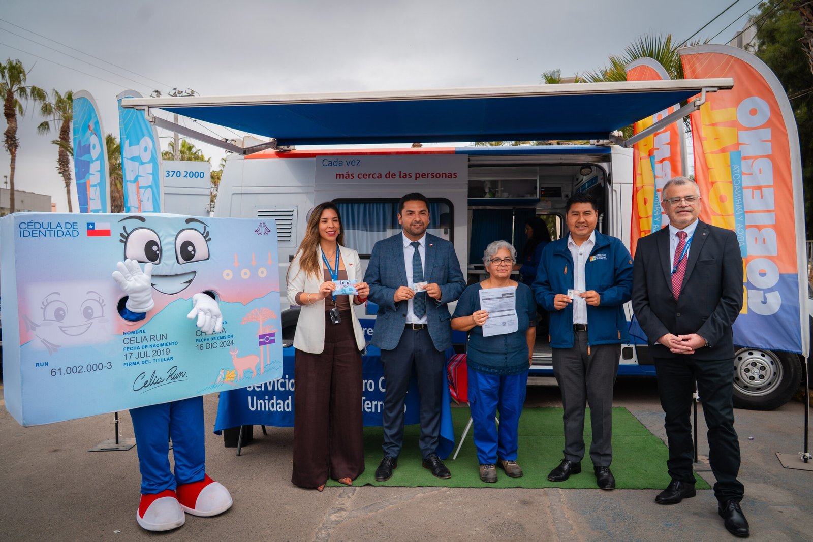 Autoridades dan inicio a entrega de 2.000 cédulas de identidad gratuitas en Arica y Parinacota