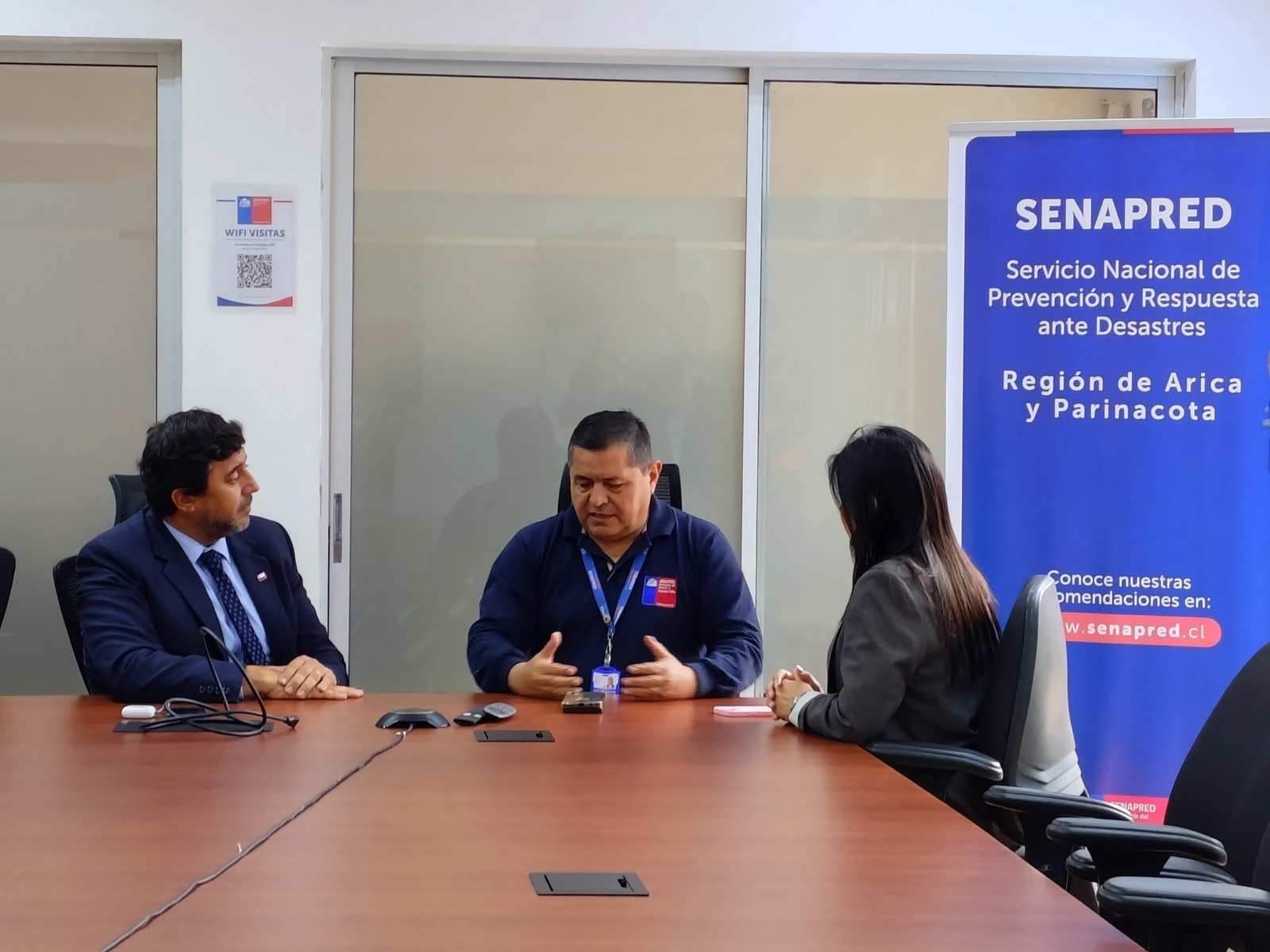 Gobierno refuerza coordinación preventiva ante evento meteorológico en la Región de Arica y Parinacota