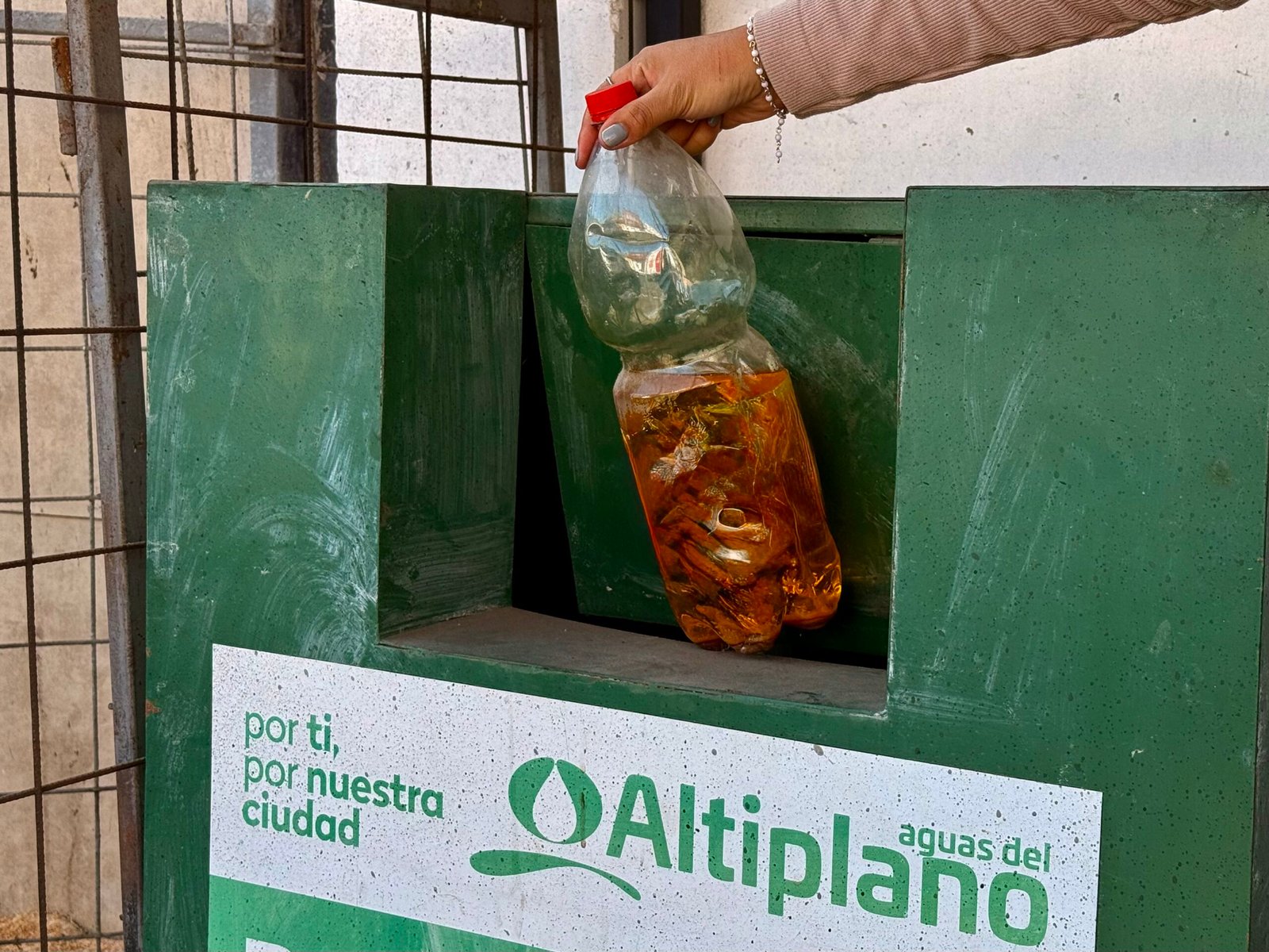 Aguas del Altiplano recuperó más de 1,4 toneladas de materiales reciclables en Arica en lo que va del año